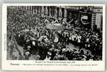 Tournai Foto AK Prozession 1906