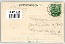3500 Krems an der Donau 1908 Prägedruck Wappen