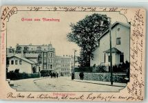 24937 W2390 Flensburg 1903 Passepartout Duburgerstraße