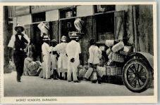 Basket Vendors Körbe Verkäufer Barbados