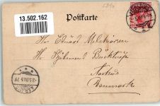 24937 W2390 Flensburg 1903 Passepartout Duburgerstraße