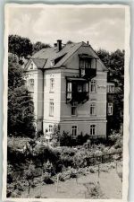 08645 O9933 Bad Elster Foto AK Villa Dorothea Ort handschriftlich