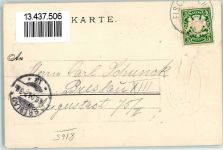 83730 W8165 Birkenstein 1904 Prägedruck Bayer in Tracht Lederhose Gamsbart Serie VIII Bauernbube