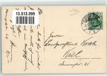 24937 W2390 Flensburg 1911 Foto AK Südergraben Städt. Sparkasse