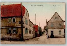65824 W6231 Schwalbach am Taunus Gebrauchsspuren Dorfstraße