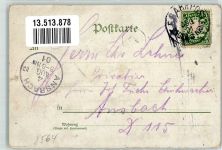 91235 W8564 Velden , Mittelfr 1901 Lithographie Pregnitztal Rother Felsen