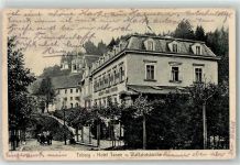 78098 W7740 Triberg im Schwarzwald 1920 - Gasthaus Hotel Tanne Wallfahrtskirche
