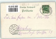 23795 W2360 Bad Segeberg 1899 Lithographie Kirche Kurhotel Kalkberg Bahnpost Hagenow- Zug 309