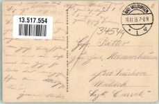 34549 W3593 Kleinern 1915 Foto AK Gasthaus zum Wesetal