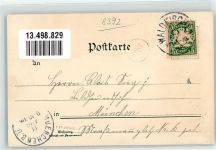 94065 W8392 Waldkirchen , Niederbay 1898 Lithographie Dreisesselfels