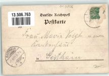 08228 O9706 Rodewisch 1901 Lithographie Kriegerdenkmal Schule