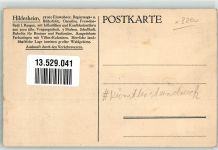 31134 W3200 Hildesheim Künstlerkarte Knochenhauer Amtshaus