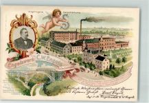 42651 W5650 Solingen KEINE AK Engelswerk C. W. Engels Kaiser Wilhelm-Brücke Engel Lithographie Geschäftskorrespondenz