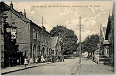 26969 W2890 Burhave , Kr Wesermarsch 1916 Foto AK Gasthaus Waterkant Matrosen