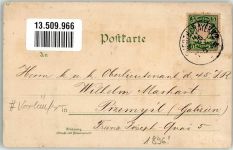 87700 W8940 Memmingen 1896 Lithographie Vorläufer Krugstor Marktplatz Bahnhof Kriegerdenkmal Verlag Ottmar Zieher-München