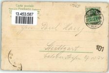 37213 W3430 Witzenhausen 1905 Gebrauchsspuren Schloss Berlepsch Billstein Burg Amstein Hanstein u. Ludwigstein Johanisberg Ruine Hanstein Lithographie