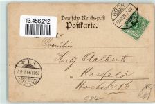 58452 W5810 Witten 1899 Lithographie Kath. Marien-Kirche Hohenstein Post Haus Witten Kriegerdenkmal