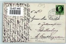 94249 W8373 Bodenmais 1904 Privatfoto AK Norddeutscher Lloyd Bremen Underberg Emailleschild Gruppenfoto