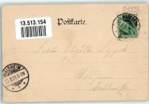 01454 O8142 Radeberg 1901 Foto AK Hotel Kaiserhof Konzert- und Ballsaal