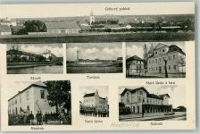 Hostivice Hostiwitz - Schloss Kaserne Fabrik Bahnhof
