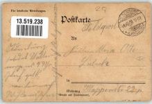 26121 W2900 Oldenburg 1914 - Infanterie-Kaserne Zeichnung