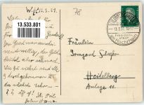 79761 W7890 Waldshut - Abitur 1931 Pennälerkarte Studentika