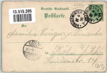53639 W5330 Königswinter 1898 Lithographie Hotel Europäischer Hof Rhein