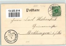 39288 O3270 Burg b Magdeburg 1900 - Breite Weg Waisenhaus Schulstraße