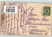 71297 W7256 Mönsheim 1924 - Schäfer mit Schafeherde