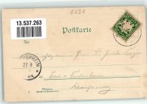 82347 W8139 Bernried , Starnberger See 1906 Lithographie Schloß Berg Leoni Roseninsel