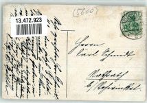 W5600 Elberfeld Fahrt des Kronprinzenpaar im Automobil durch Rheinland Mai 1908 Ort lt. Stempel Adel Kronprinzessin Cecilie