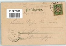 83454 W8233 Anger b Bad Reichenhall 1897 Lithographie Höglwörth