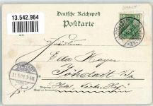 09366 O9150 Stollberg , Erzgeb 1901 Lithographie Rathaus Bürgerschule Schloss Hoheneck