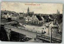 78048 W7730 Schwenningen am Neckar 1912 - Stadtmitte Eisenbahnbrücke