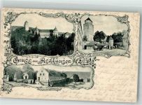 74214 W7109 Aschhausen , Württ - Schloß Schloßhof Ökonomiegebäude