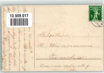 Bäcker Messer Mandelkuchen Lebkuchen 1917 Prägedruck