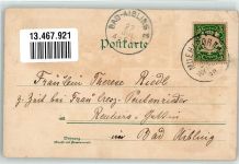 84453 W8260 Mühldorf a. Inn 1898 Lithographie Bahnhof Bahnhofstraße Maximilian-Brücke Rathaus