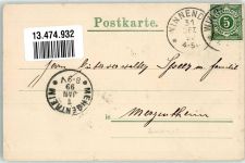 71364 W7057 Winnenden , Württ 1899 - Hauptstraße Gasthaus zur Krone