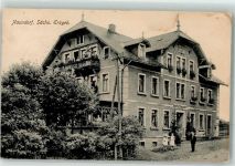01762 O8239 Naundorf b Schmiedeberg, Osterzgeb Foto AK Gasthaus Naundorf