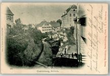 90556 W8501 Cadolzburg 1899 - Schlucht