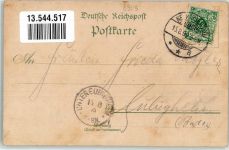 69151 W6903 Dilsberg 1899 Lithographie Ev. Kirche Gasthaus z. Sonne Burg Dilsberg
