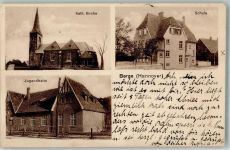 49846 W4459 Berge 1919 - Kath. Kirche Schule Jugendheim