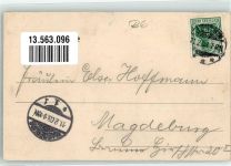 39307 O3280 Genthin 1903 Gebrauchsspuren Große Schulstraße