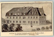 07407 O6821 Schwarzenshof 1926 Passepartout Altenheim der Bischöfl. Methodistenkirche