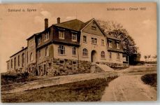 02689 O8606 Sohland a d Spree Foto AK Schützenhaus erb. 1912