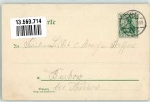 10115 W1000 Tegelort 1909 Lithographie Hotel Bellevue Gartenwirtschaft