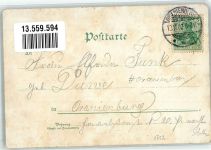 O1400 Oranienburg Gruss vom Schütze Schützenfest 1902
