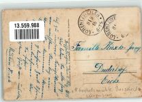 Buerschent Burscheid 1918 Foto AK Bahnhof Goebelsmühle Ort handschriftlich