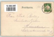 36142 W6413 Tann Rhön 1905 - Gasthaus zur Post Niklaskirche