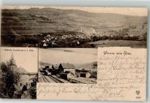 36381 W6490 Elm , Kr Schlüchtern 1904 - Schloß Brandenstein Bahnhof